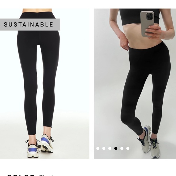 Bandier “Le Ore Bella Bonded Legging” in Black Size Small - Picture 9 of 11